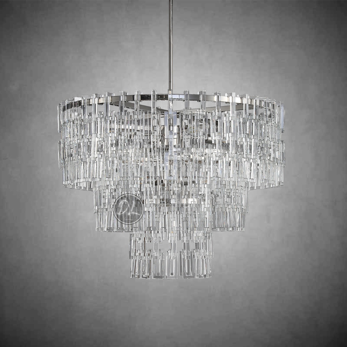 Marige 4-Tier Round Chandelier 48"