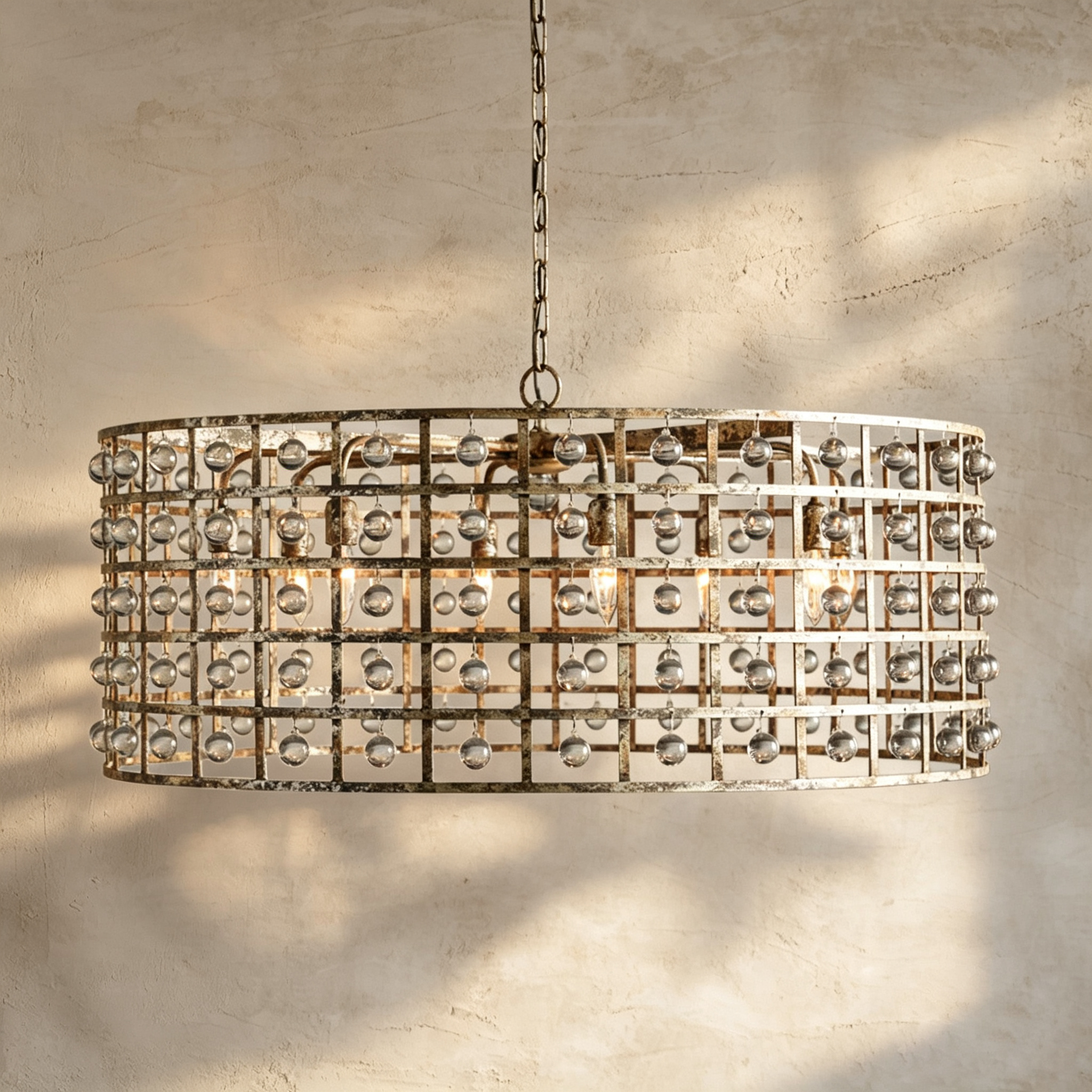 La Cage Round Chandelier 6/8/12 Light