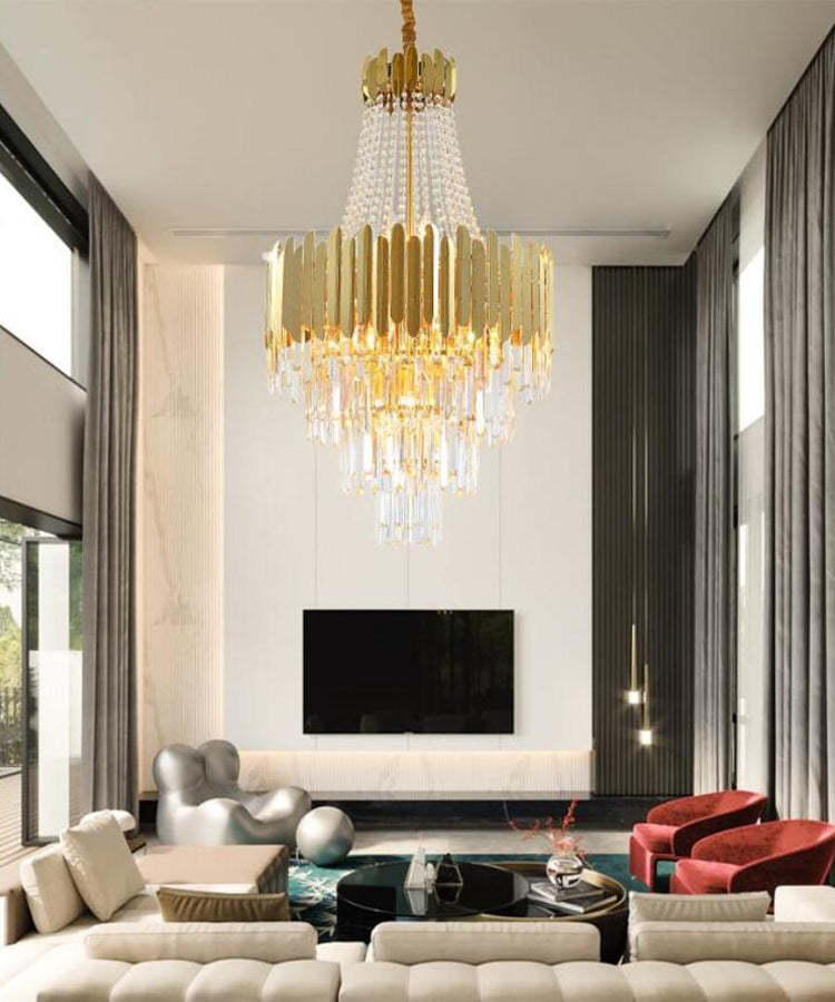 Denise Bobon Kubica Crystal Chandelier