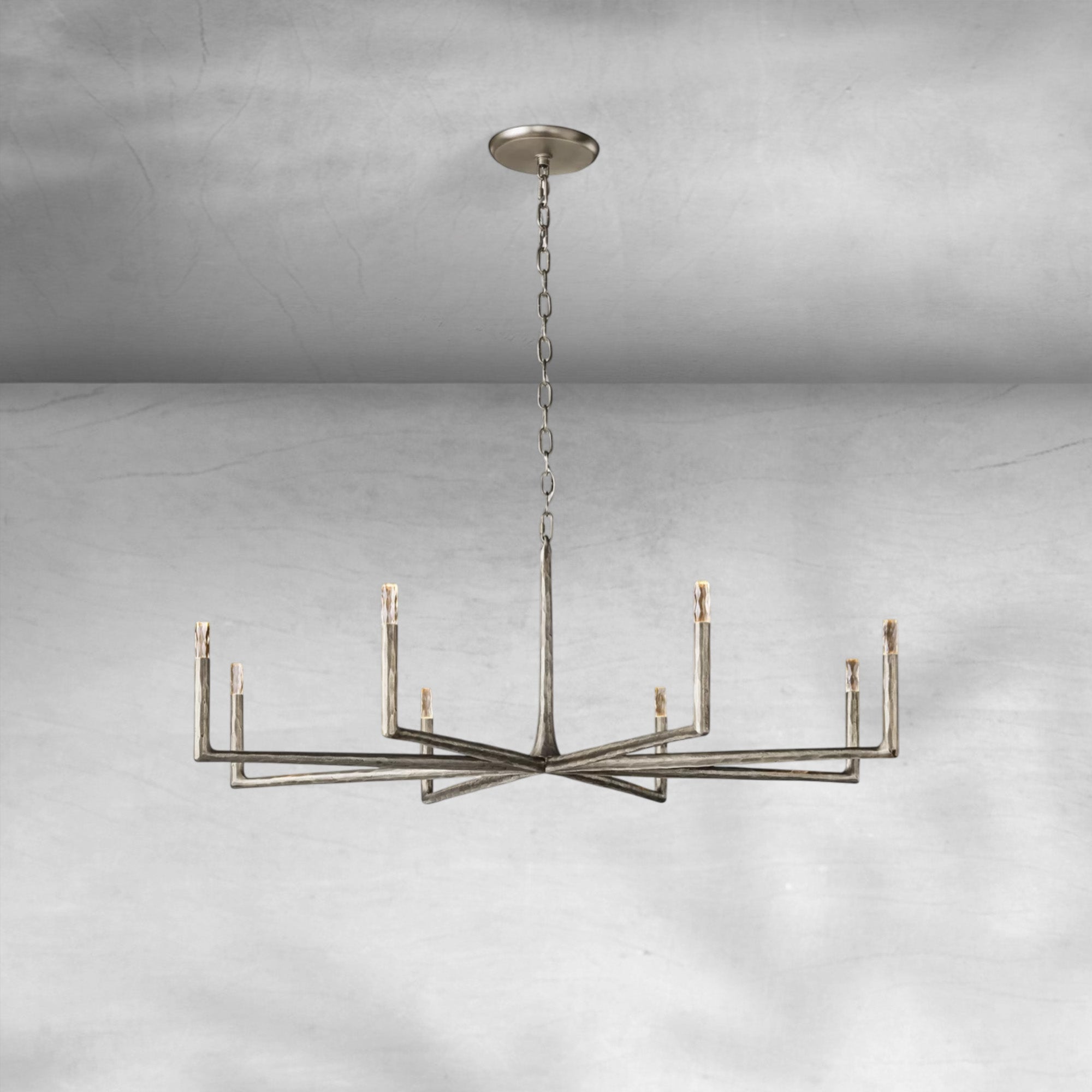 Thalen Forged Round Chandelier 36" 48” 60” 72”