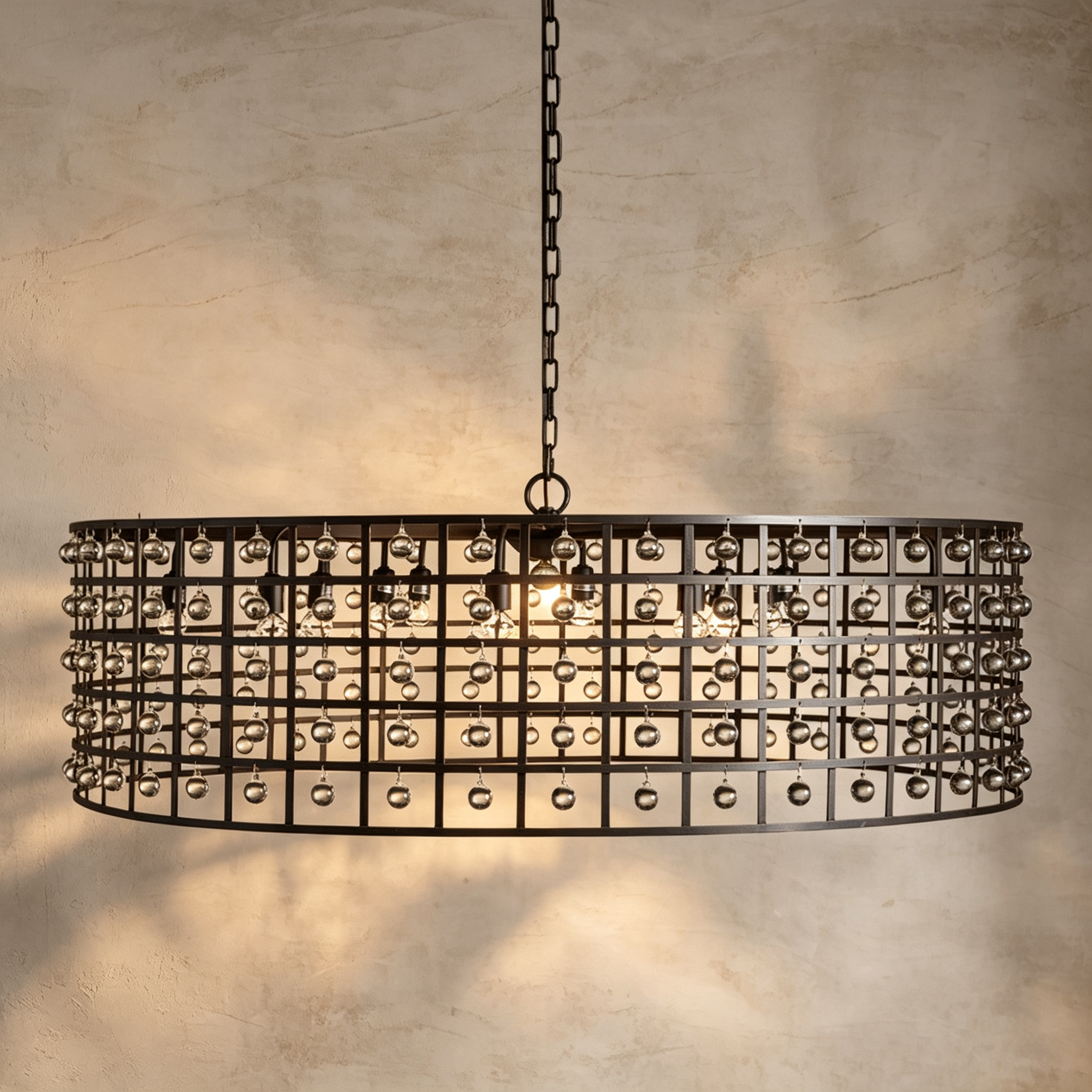 La Cage Round Chandelier 6/8/12 Light