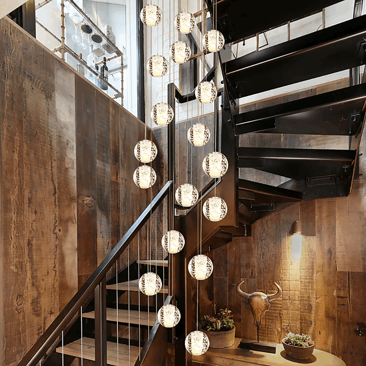 Adonis Suspension Water Drop Chandelier( 43-Light customized) - Melin Lamps