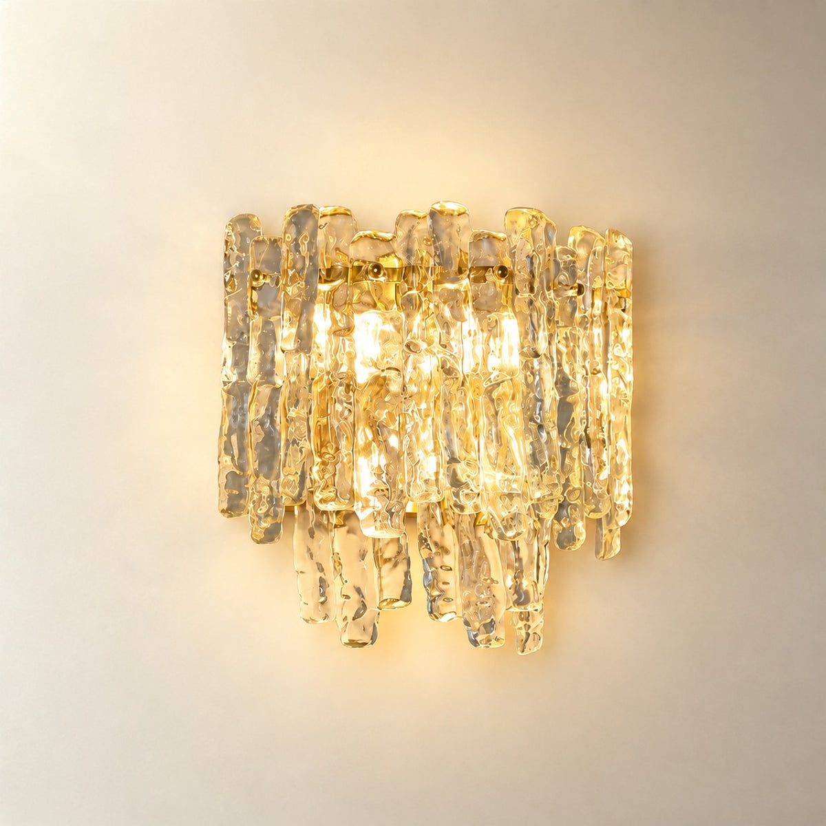 Aureline Murano Textured Glass Wall Sconce