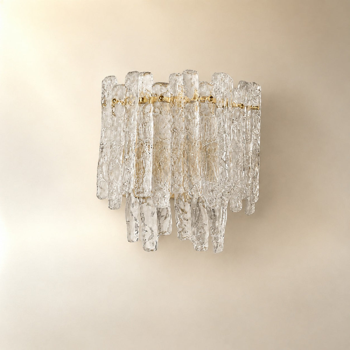 Aureline Murano Textured Glass Wall Sconce