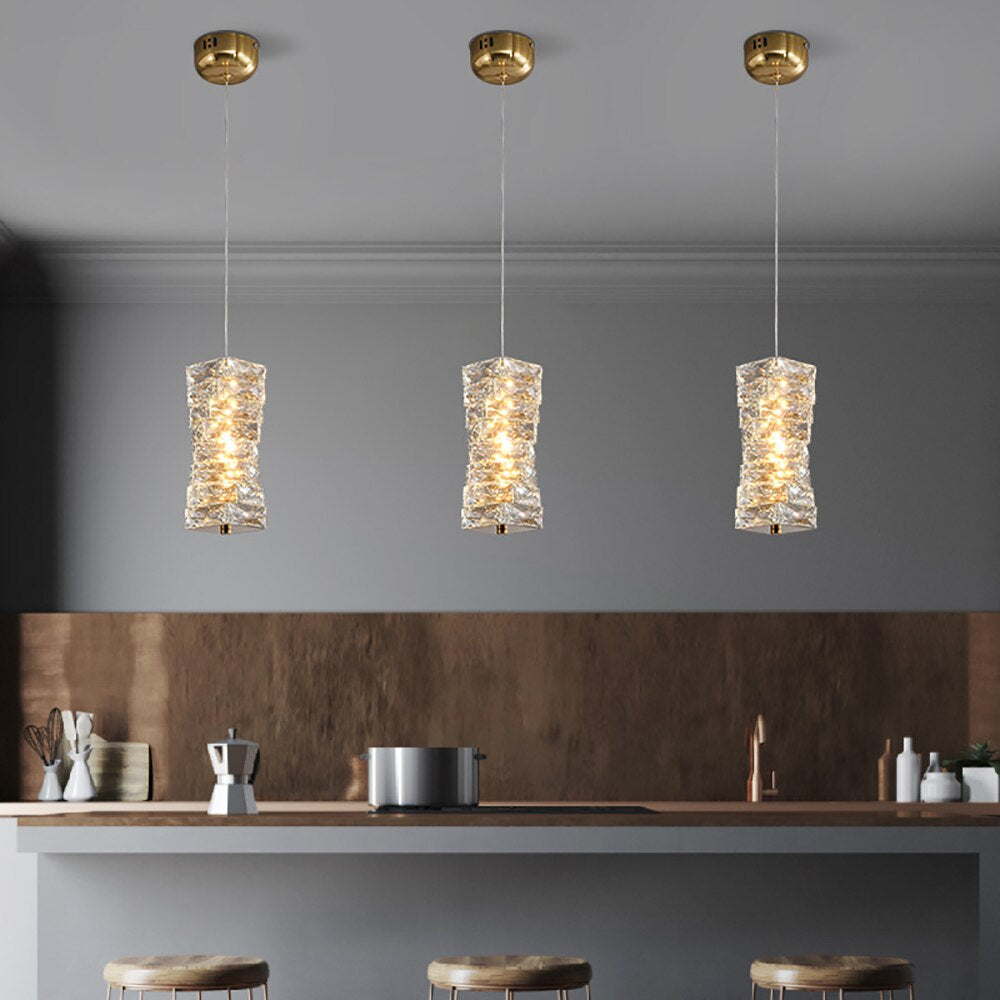 Bacci Crystal Pendant Light