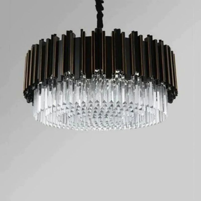Denise Bobon Alfonso Crystal Round Chandelier