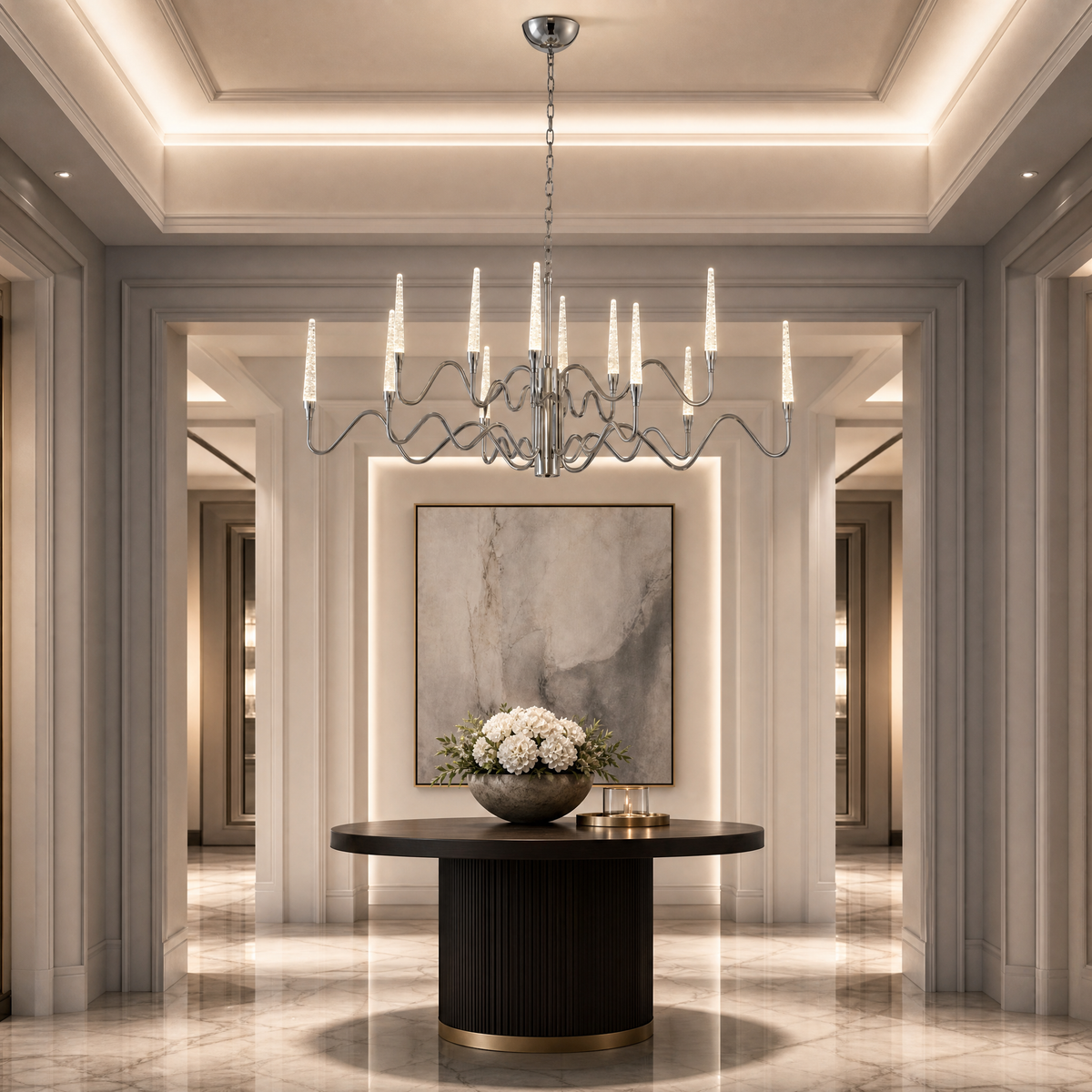 Orien Modern Oval Chandelier 47.2"L