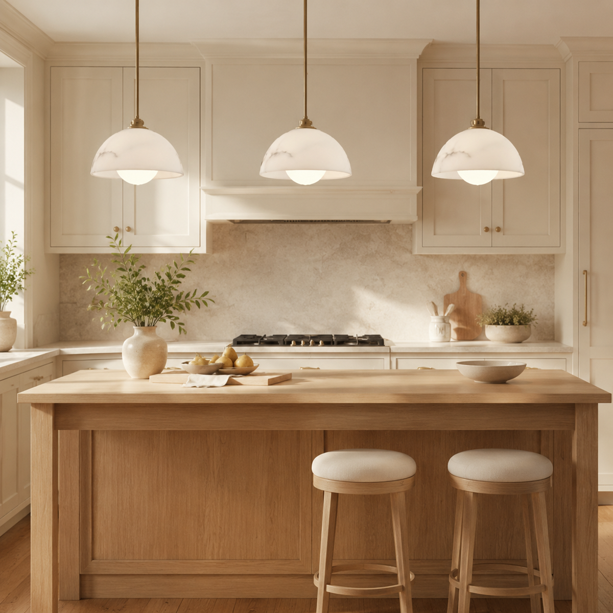Living/Dining Room Mini Pendant Light – Vintage Celestine Dome