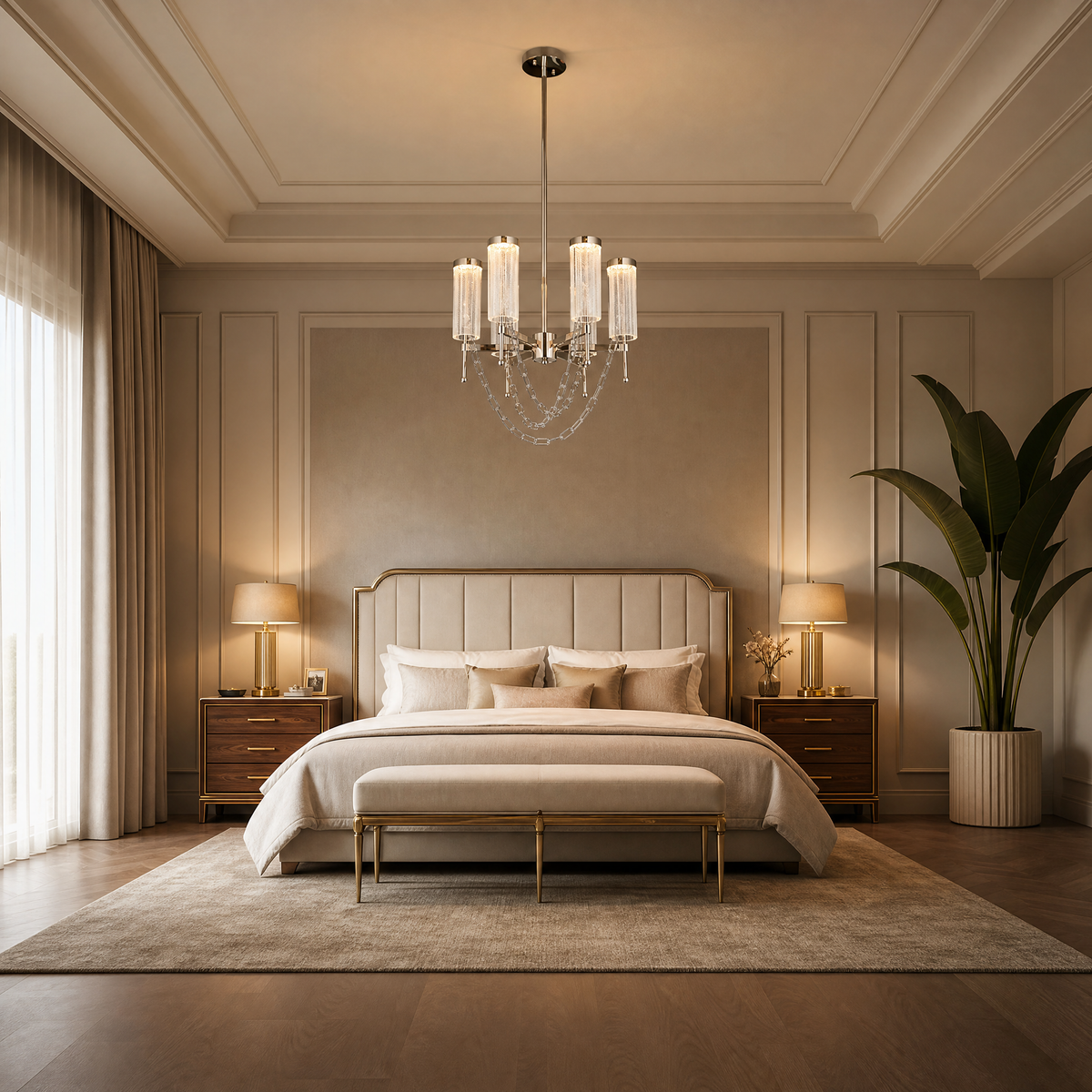 Taeen Modern Sculptural Ring Chandelier
