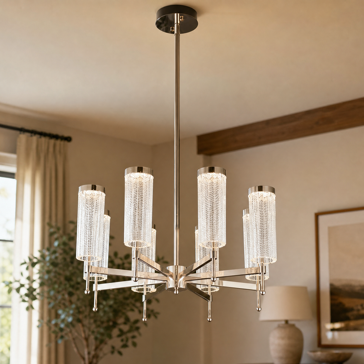 Taeen Modern Sculptural Ring Chandelier