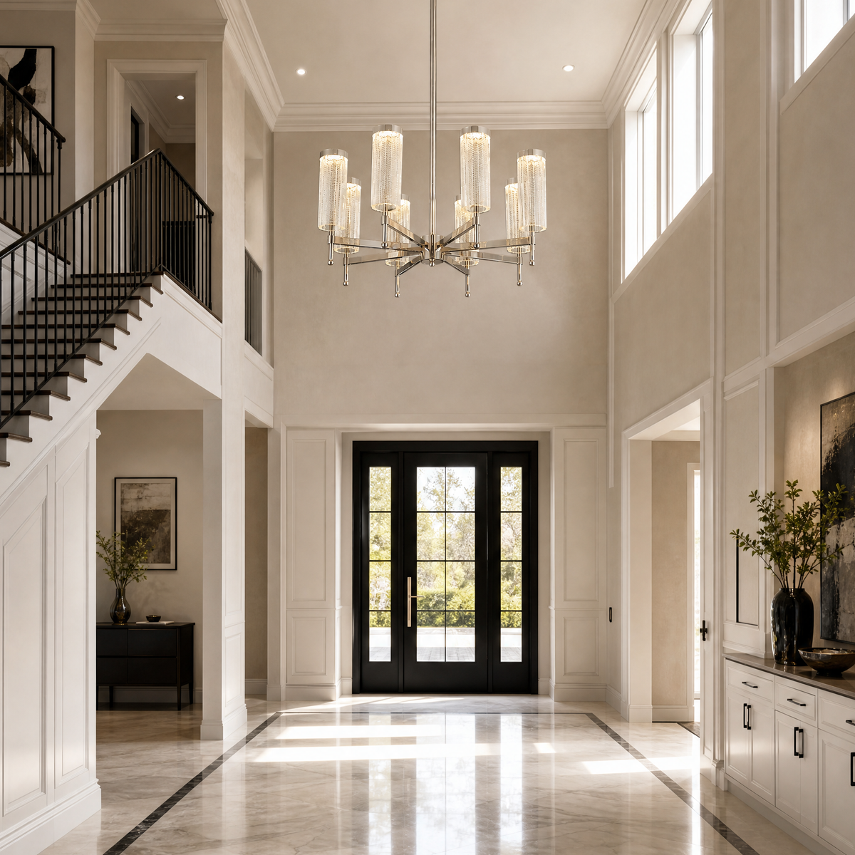 Taeen Modern Sculptural Ring Chandelier