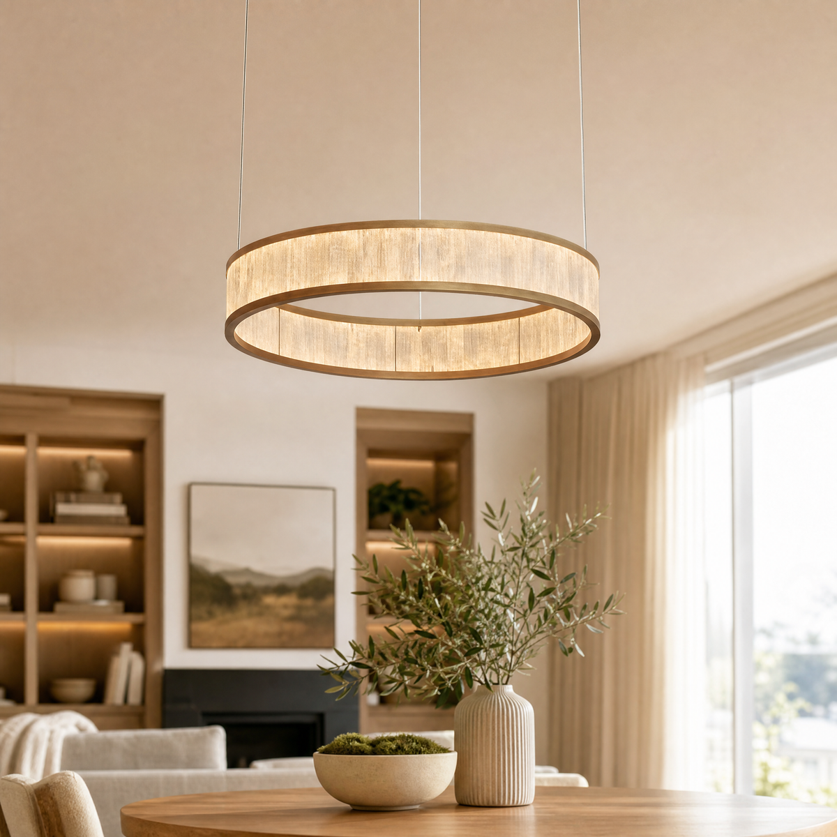 Ulien Modern Natural Stone Chandelier