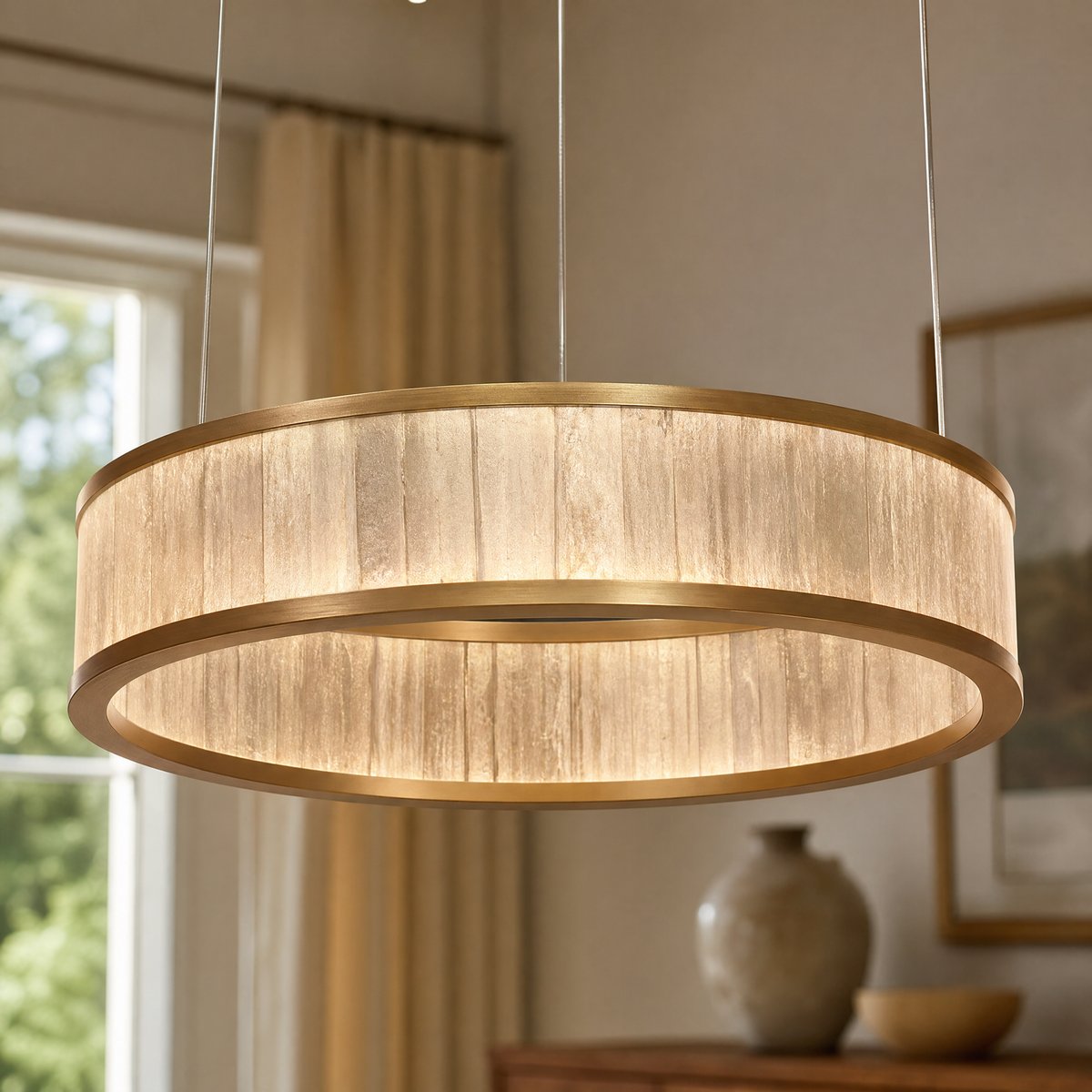 Ulien Modern Natural Stone Chandelier