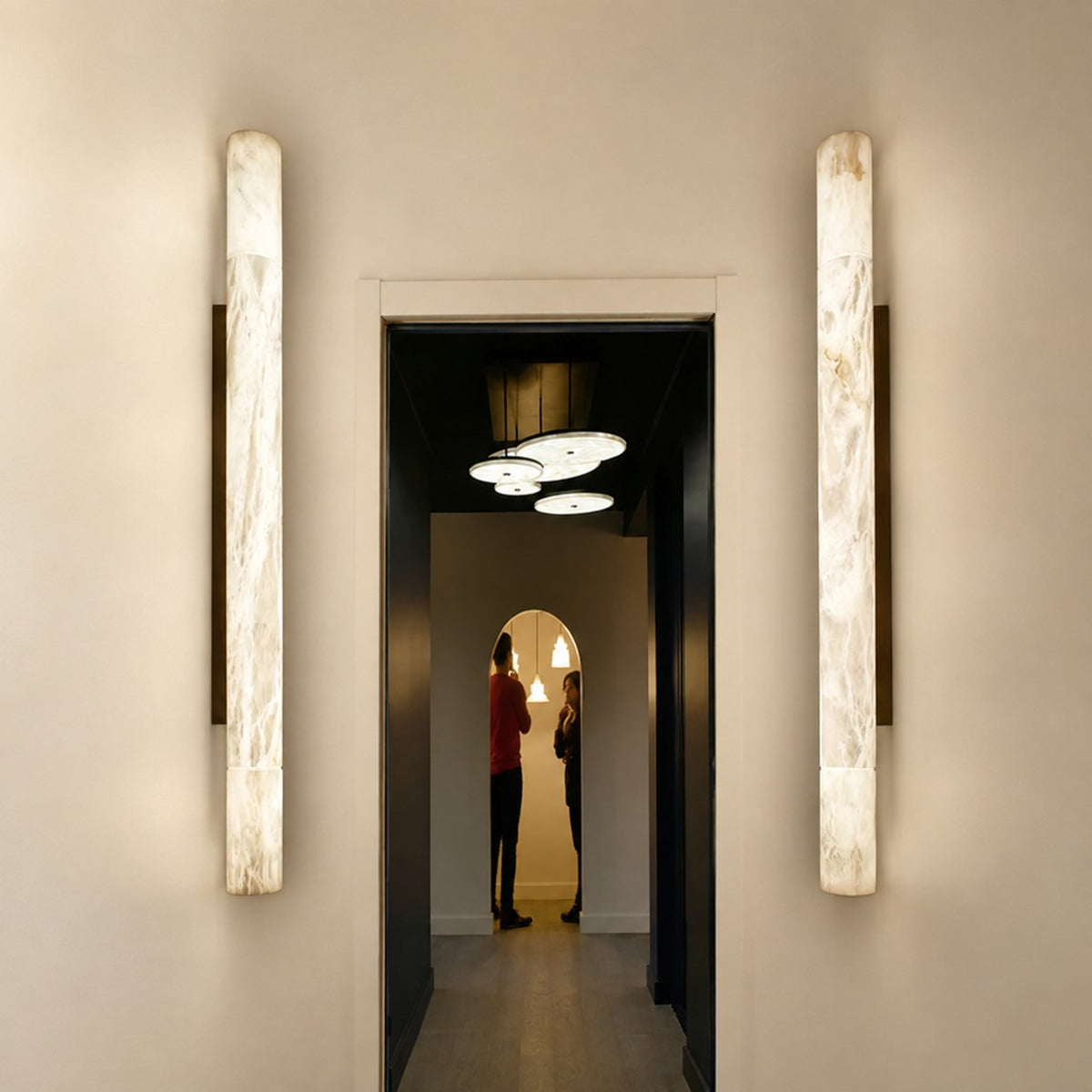 Culoud Modern Alabaster Wall Sconce