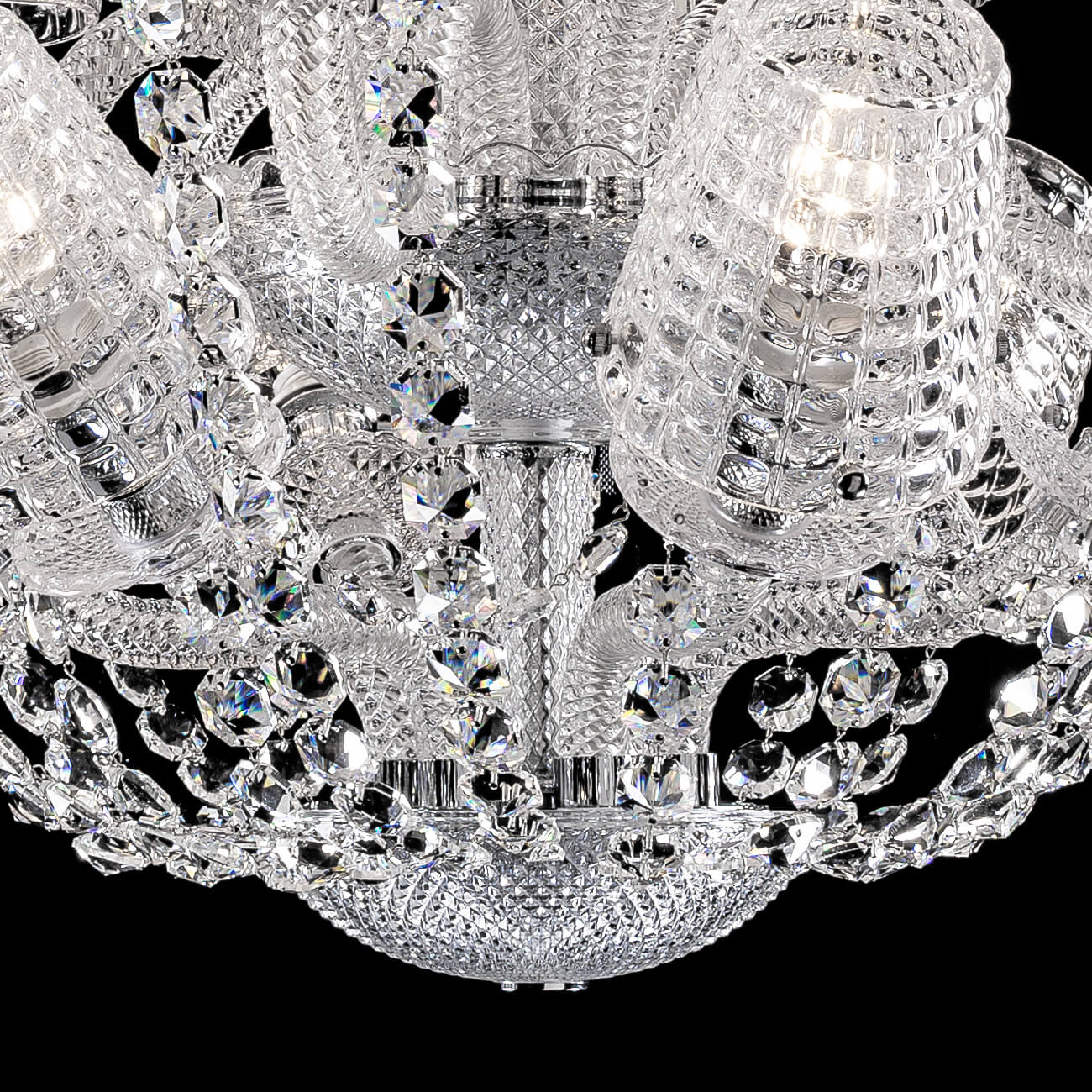 Crysara Le Roi Soleil Crystal Chandelier