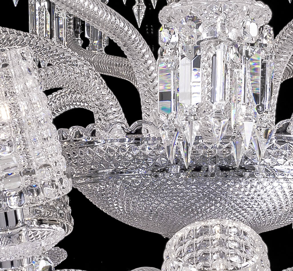 Crysara Le Roi Soleil Crystal Chandelier