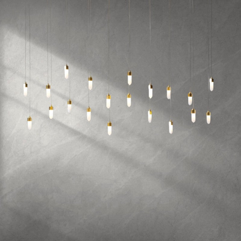Leo Chandelier-20 Drop Rectangle
