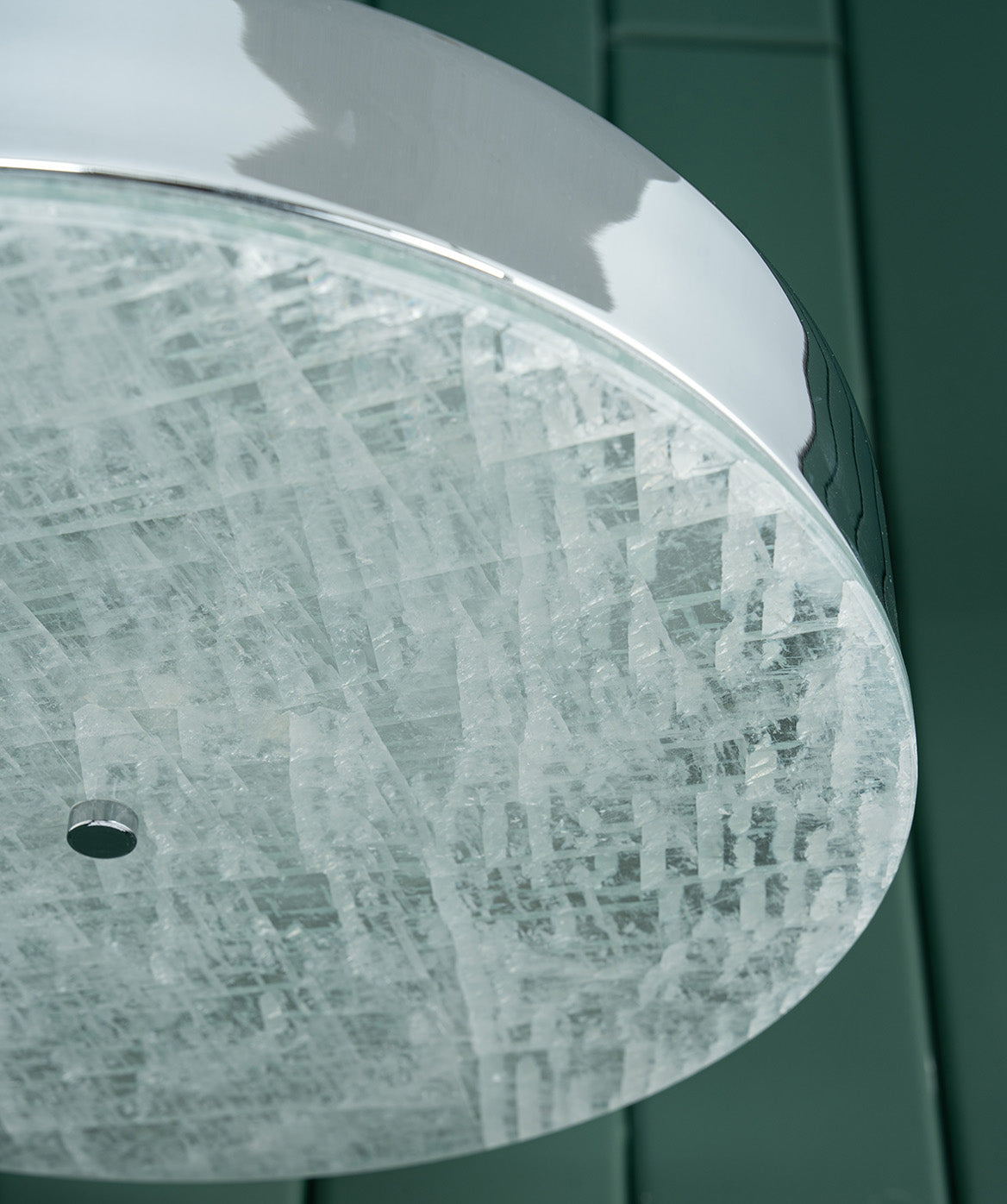 Modern Luxury Stone LED Disc Pendant Chandelier