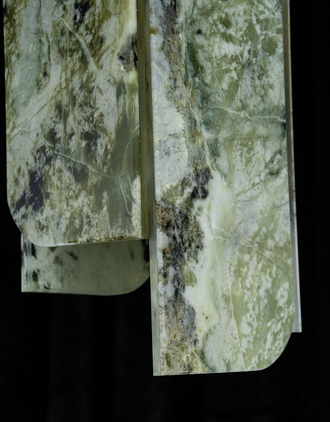 Modern Sculptural LuxuryStone Pendant Light
