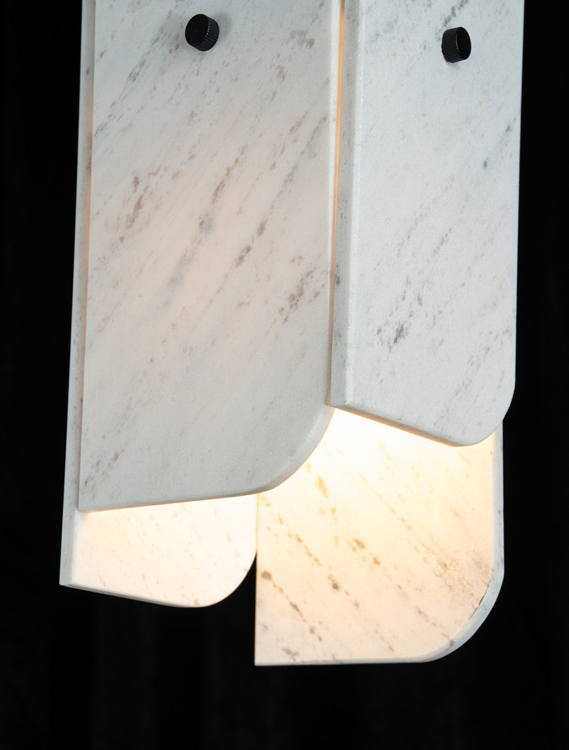 Modern Sculptural LuxuryStone Pendant Light