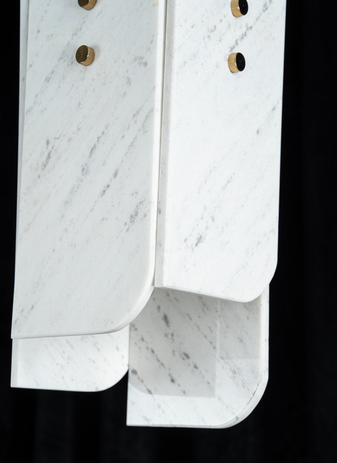 Modern Sculptural LuxuryStone Pendant Light