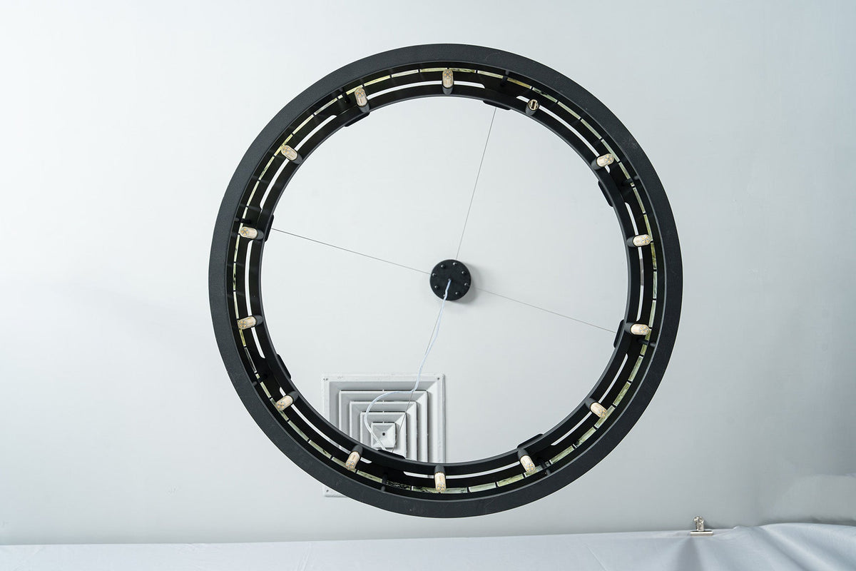 Modern Sculptural Luxury Stone Drum Chandelier