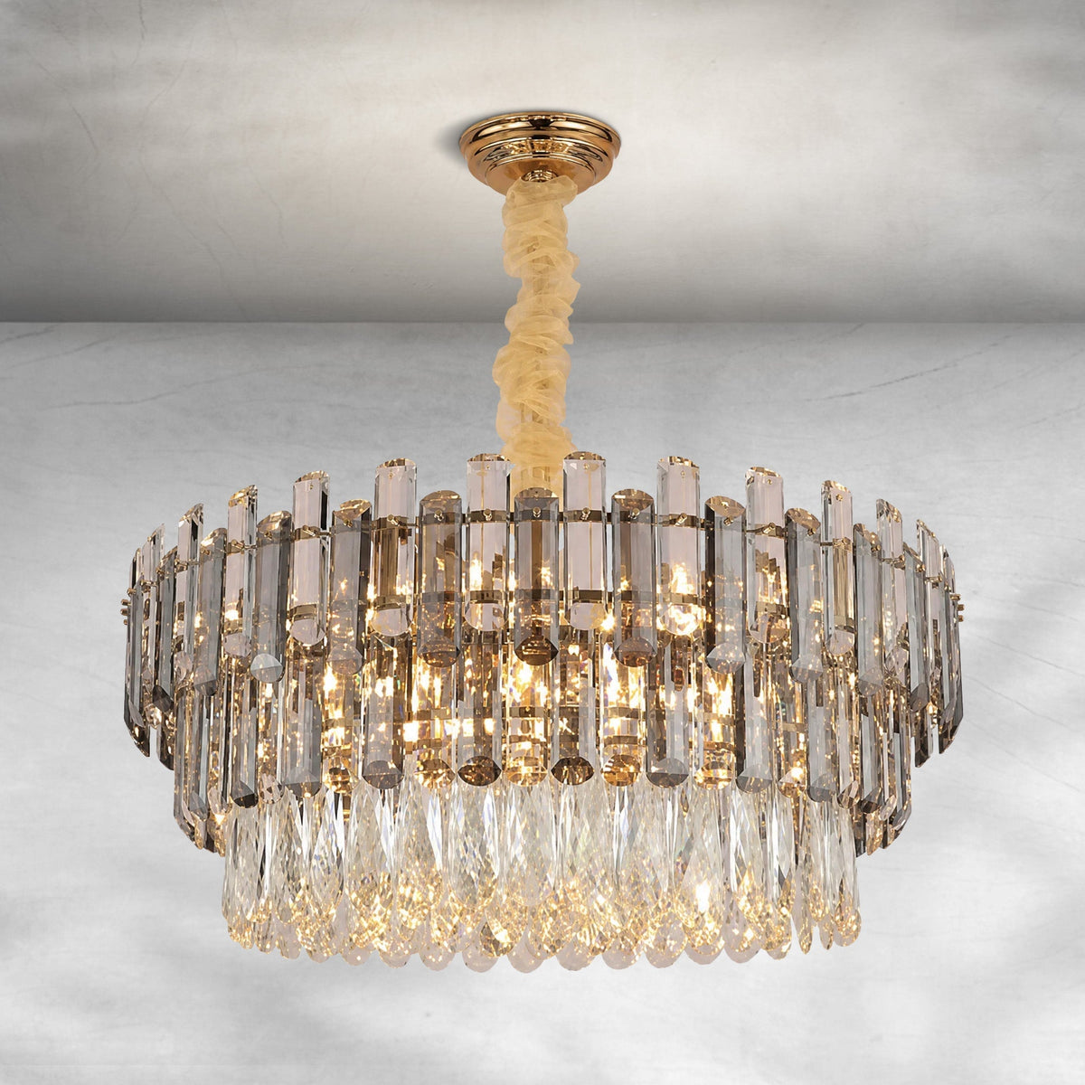 Brass Chandelier