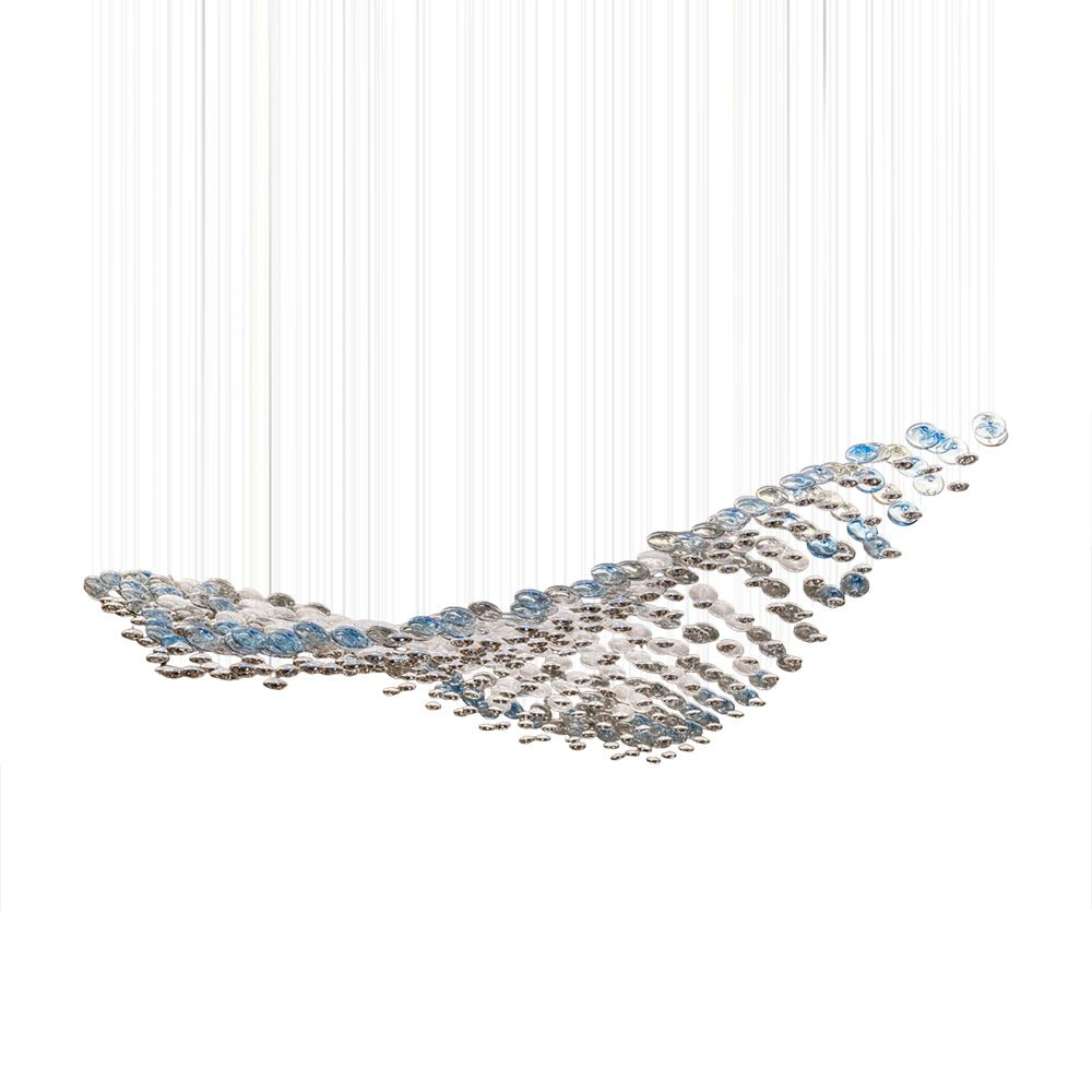 The Flying Surge LED Chandelier | Custom Size & Made-to-Order Lighting for Luxury Homes & Commercial Spaces