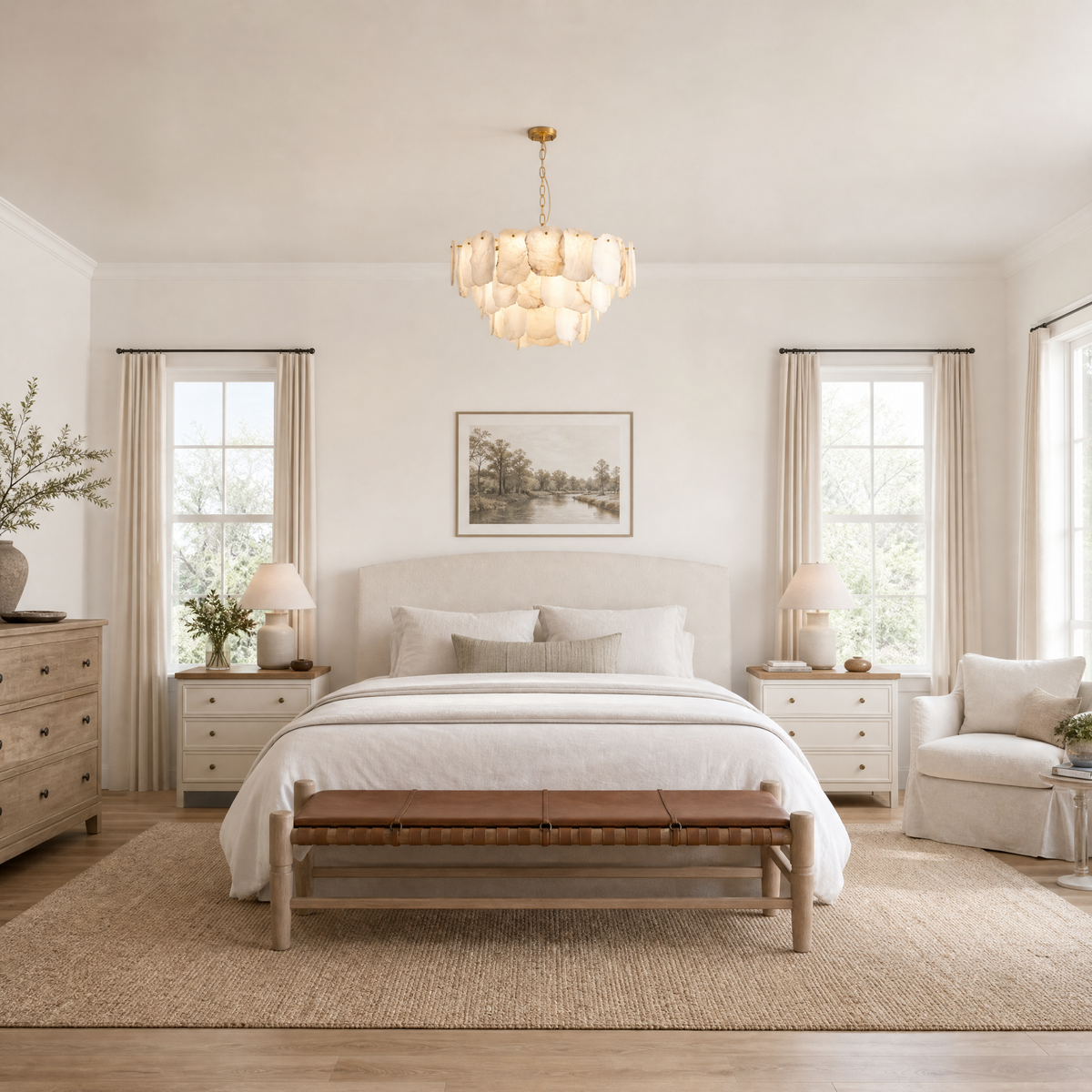 Wylen Leaf Tier Chandelier