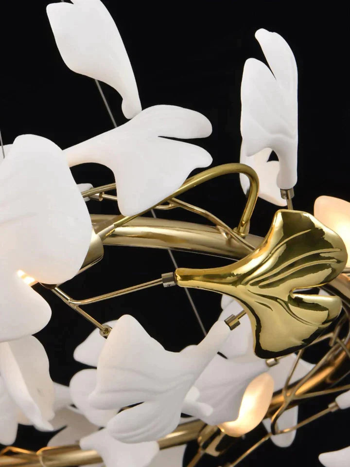 Candy Gingko Chandelier for Living Room/Staircse/Entryway/Foyer