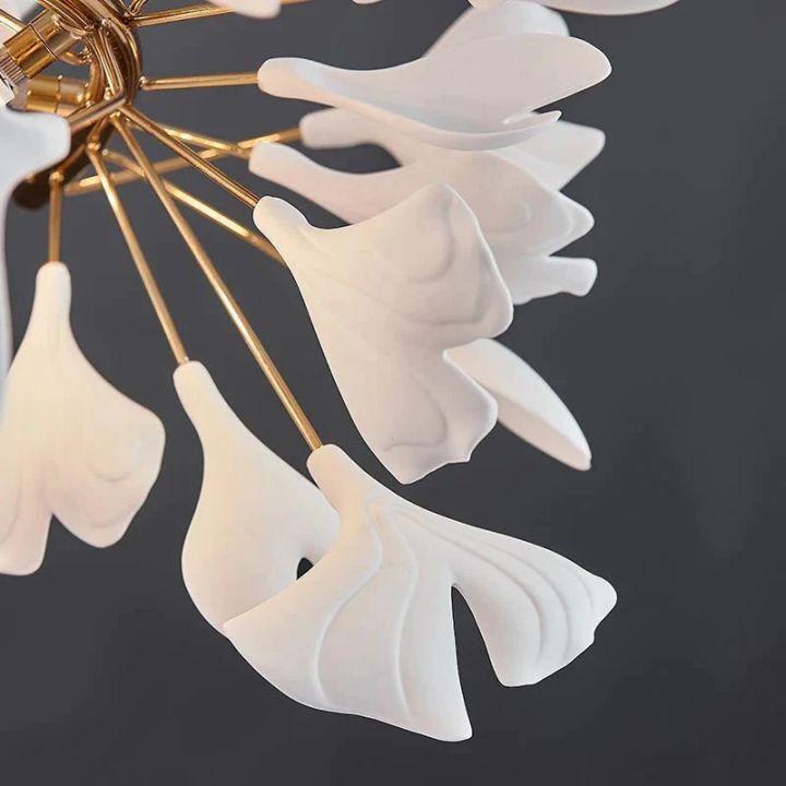 Ginkgo Branch Chandelier