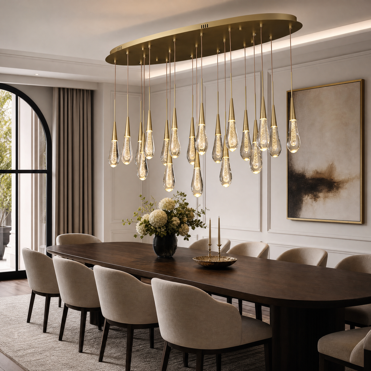 Daria Oval Chandelier