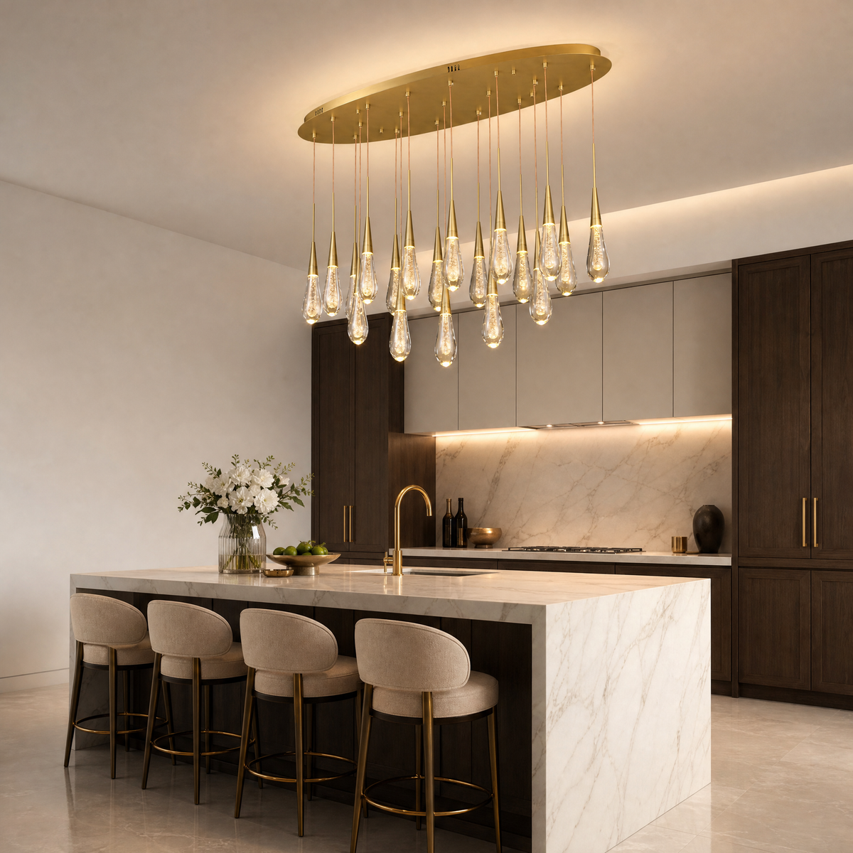 Daria Oval Chandelier