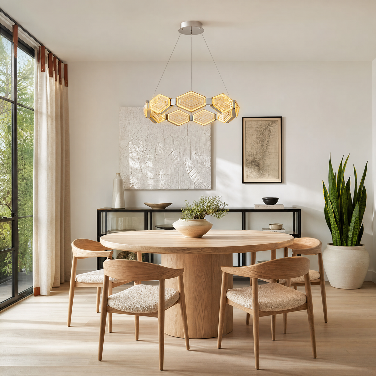 Joria Foyer Chandelier Contemporary