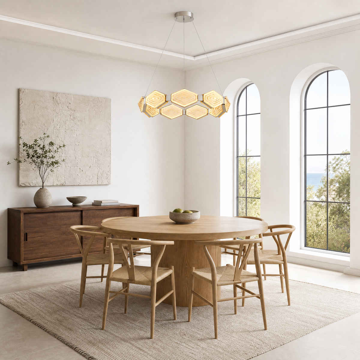 Joria Foyer Chandelier Contemporary