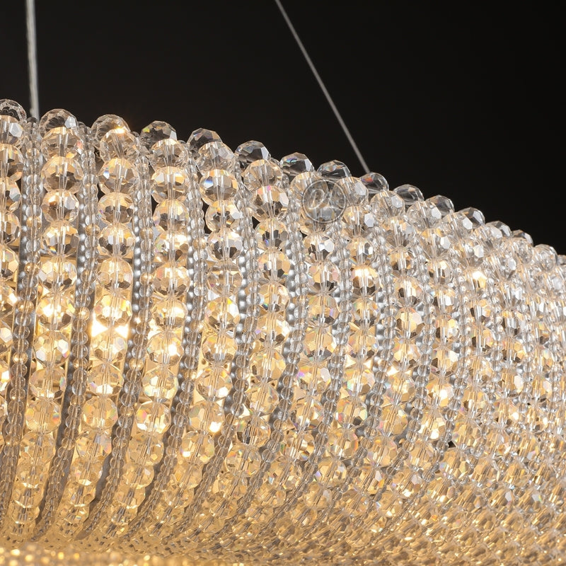 Cannoli Round Chandelier 72"