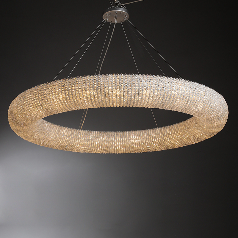 Cannoli Round Chandelier 41"