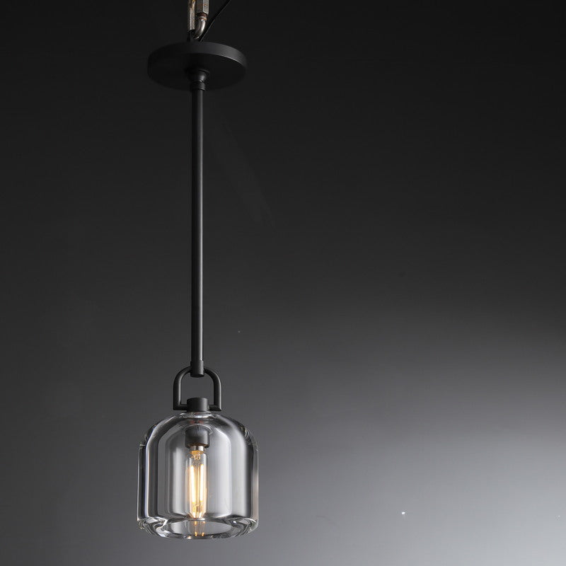 MechFriction Upscale Modern Cloche Pendant Light 5"D,8"D,10"D
