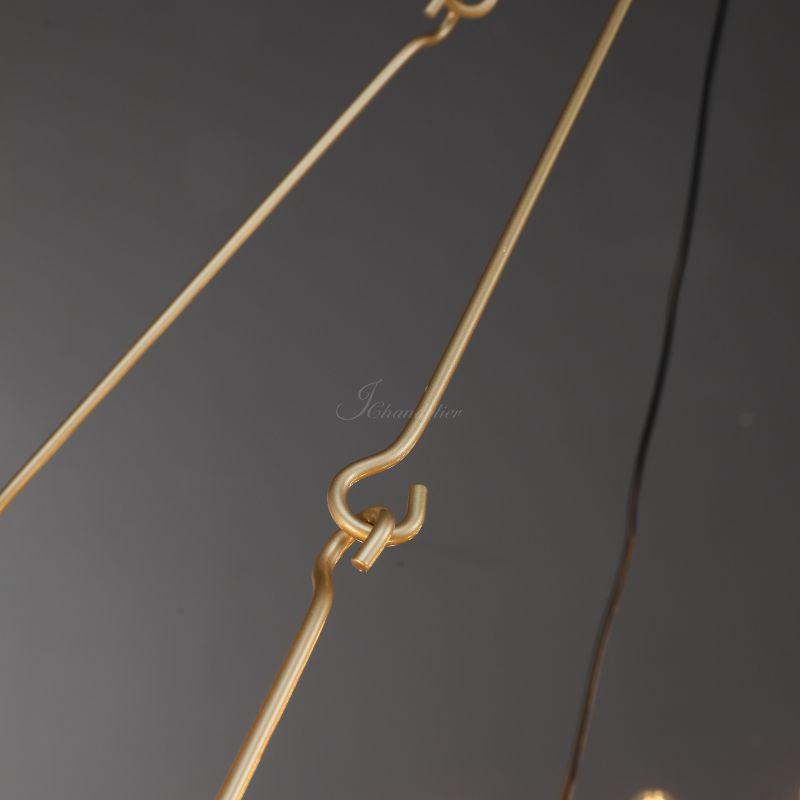 Celestine Vintage Filament Rectangular Chandelier