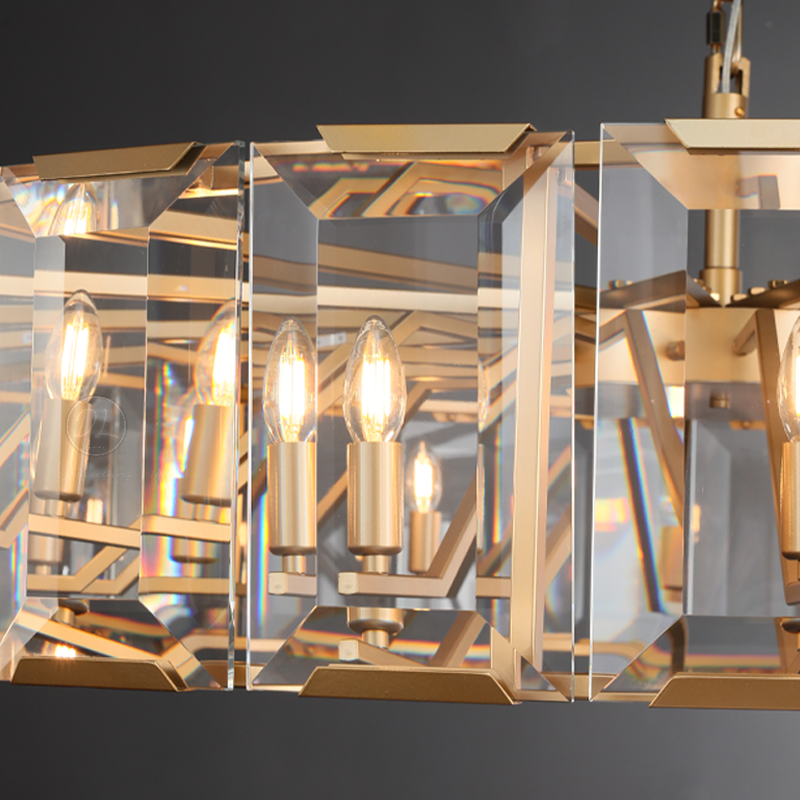 Moonlit Crystal Round Chandelier