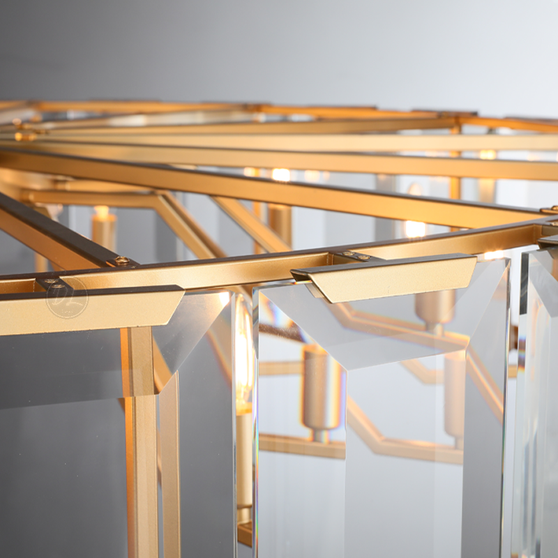 Moonlit Crystal Round Chandelier