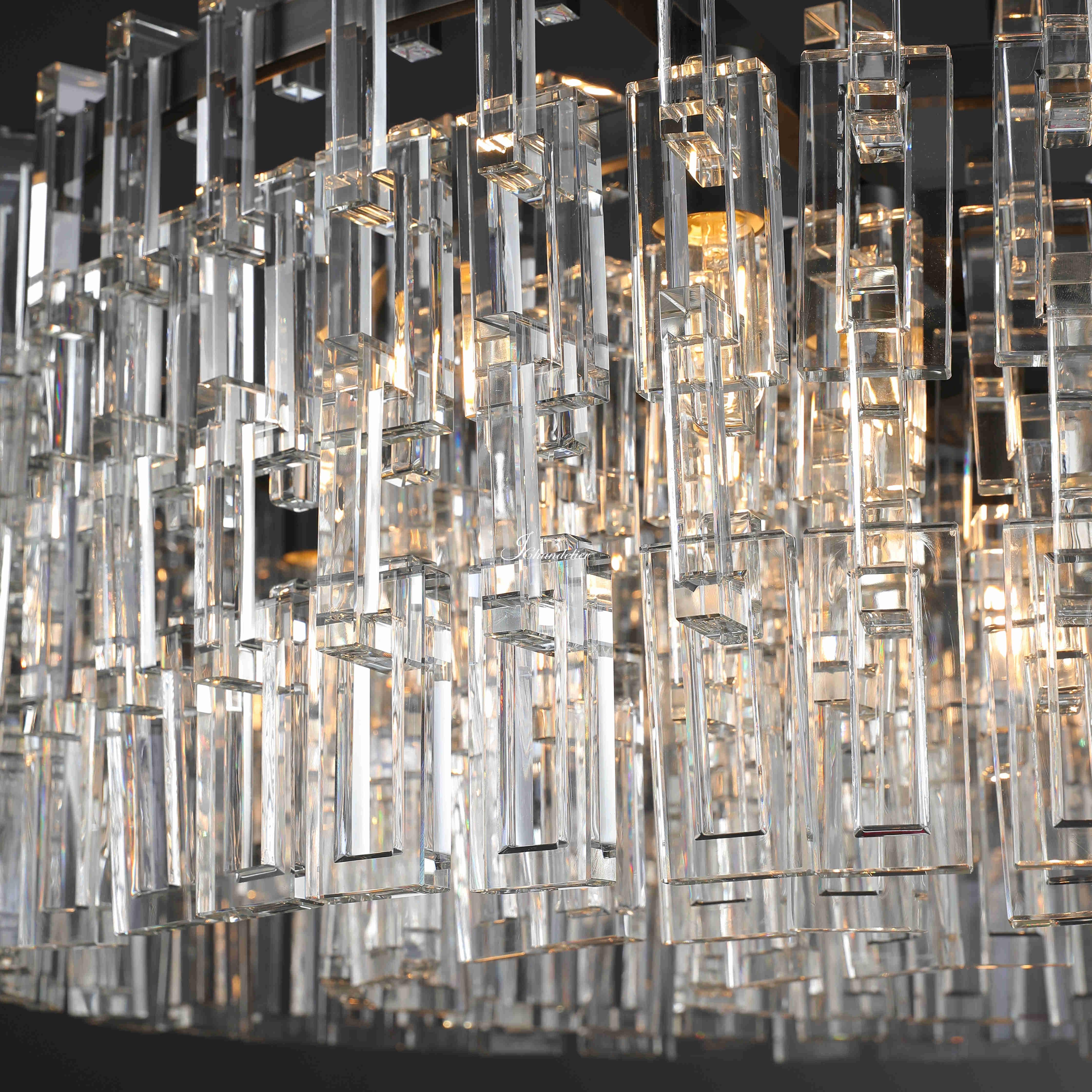Montis Modern Round Chandelier 36"