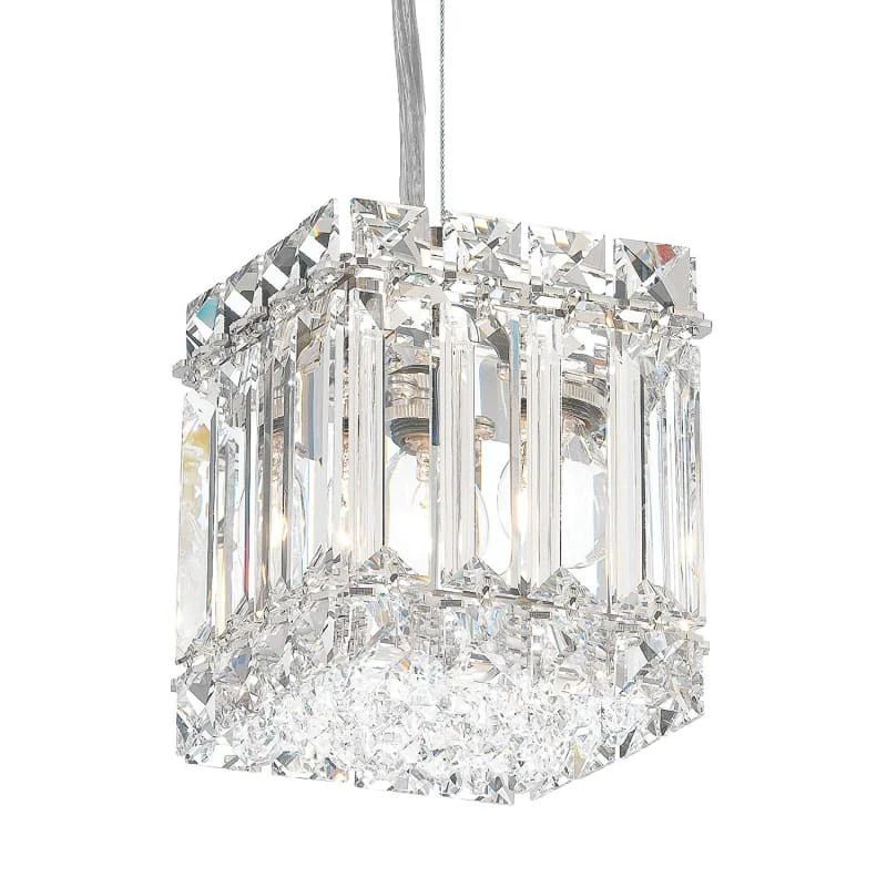 Ingrid Modern Square Crystal Pendant Light