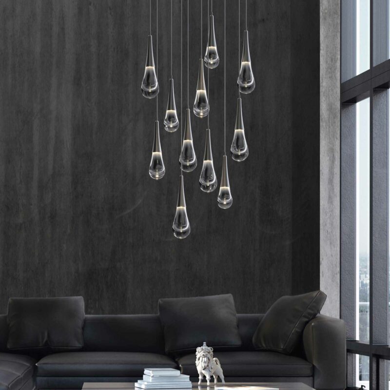 Denno Round Chandelier