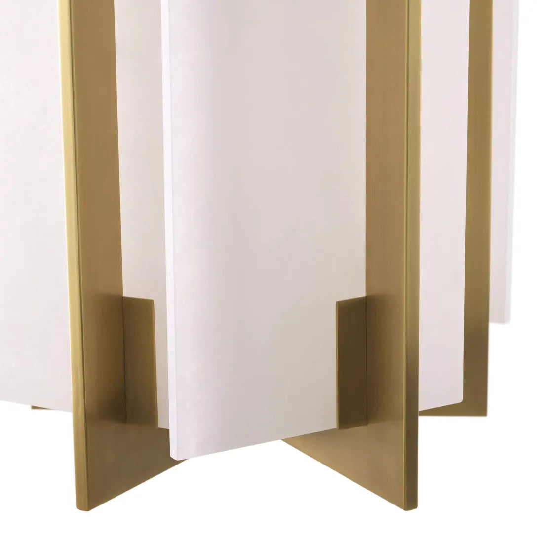 Lugano Modern Brass Chandelier - Antique Brass Finish