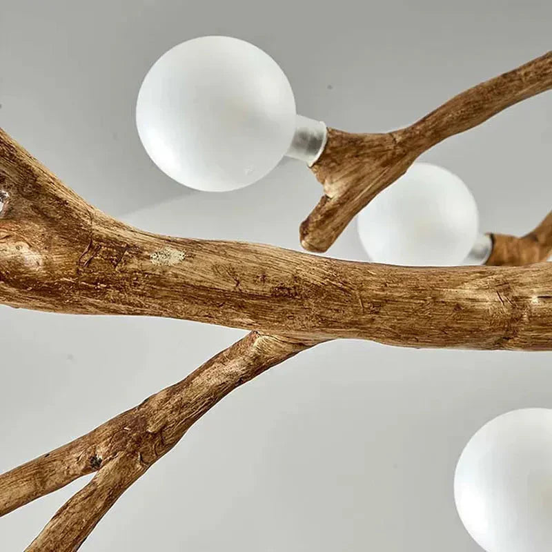 Demolion Glass Glove Branch Chandelier