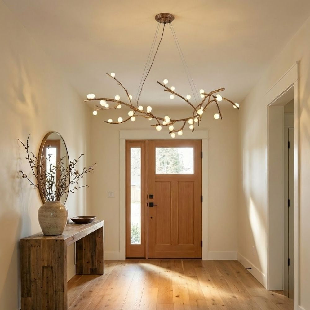 Demolion Glass Glove Branch Chandelier
