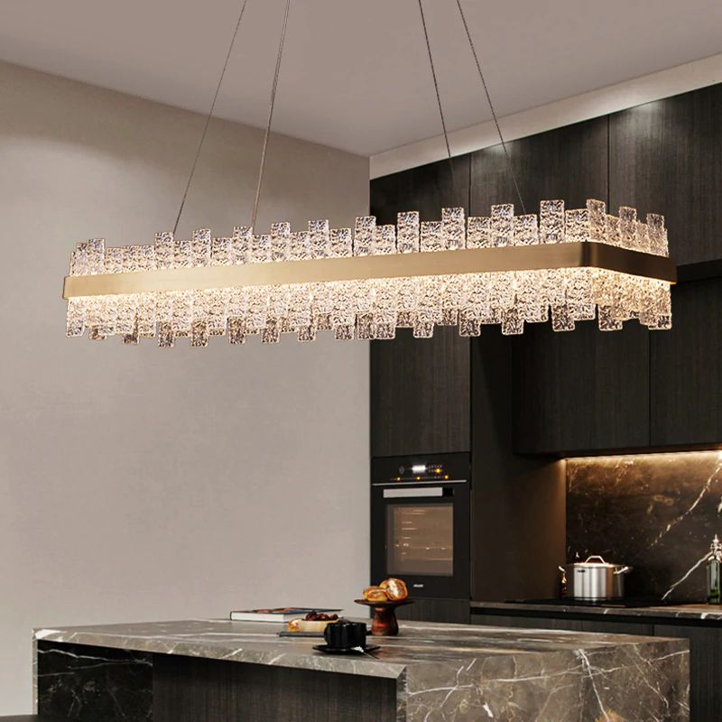 Denise Mignon Dining Glass Chandelier