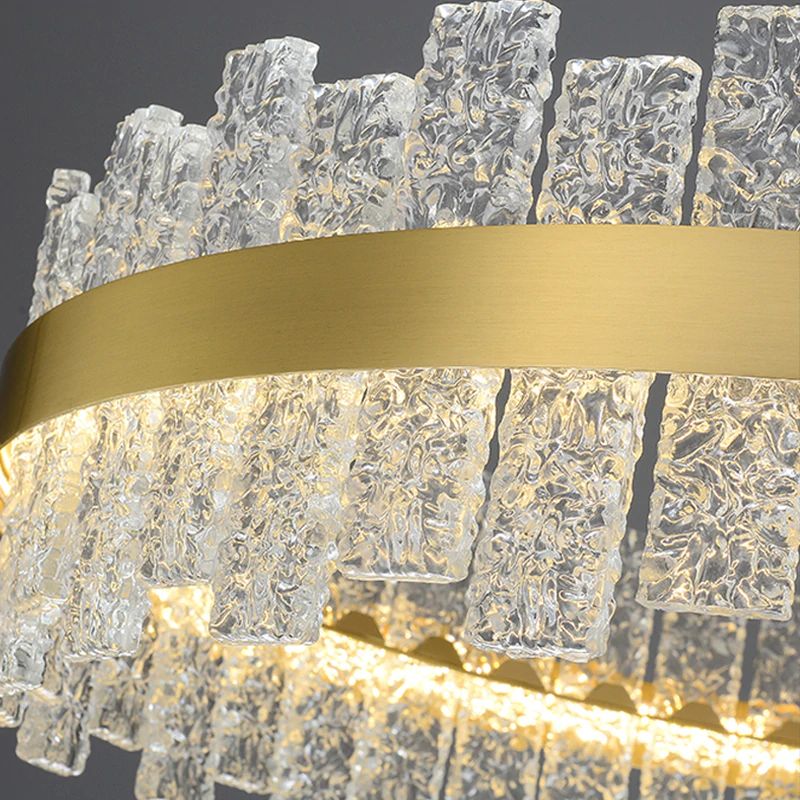 Denise Mignon Round Metal Chandelier
