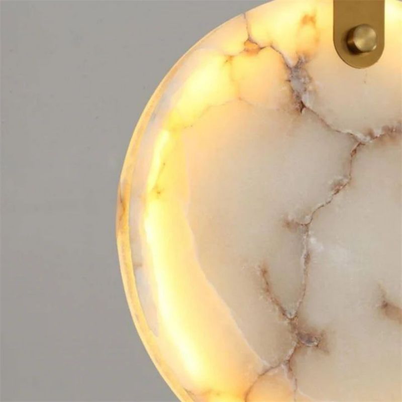 Nirvana Alabaster Long Staircase Chandelier